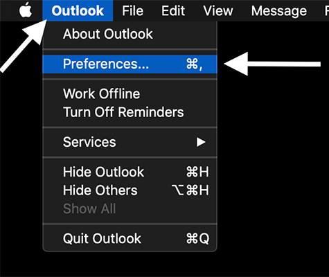 delegated mailbox not appearing in outlook for mac